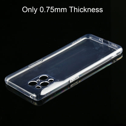 สำหรับ OPPO Find X3 Pro 0.75 มม. เคสป้องกัน TPU Soft แบบบางเฉียบโปร่งใส, For OPPO Find X3 Pro