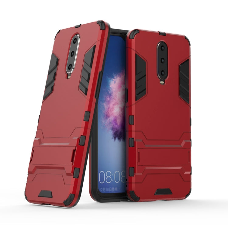 เคส PC + TPU กันกระแทกสำหรับ OPPO R17 Pro พร้อมตัวยึด, For OPPO R17 Pro
