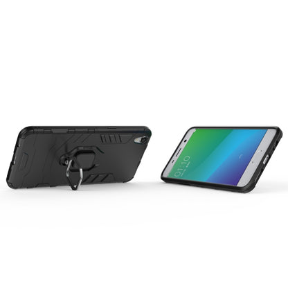 เคสกันกระแทก PC + TPU สำหรับ OPPO R9 Plus พร้อมที่ใส่แหวนแม่เหล็ก, For OPPO R9 Plus