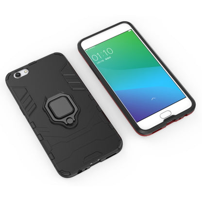 เคสกันกระแทก PC + TPU สำหรับ OPPO R9s พร้อมที่ใส่แหวนแม่เหล็ก, For OPPO R9s