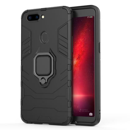 เคสกันกระแทก PC + TPU สำหรับ OPPO R11s พร้อมที่ใส่แหวนแม่เหล็ก, For OPPO R11s