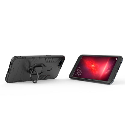 เคสกันกระแทก PC + TPU สำหรับ OPPO R11s พร้อมที่ใส่แหวนแม่เหล็ก, For OPPO R11s