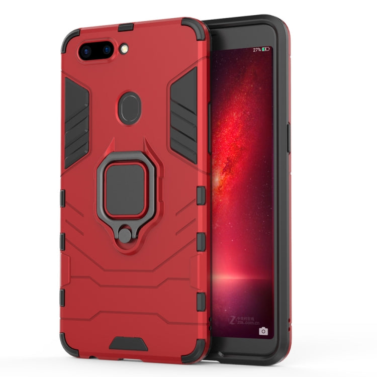 เคสกันกระแทก PC + TPU สำหรับ OPPO R11s พร้อมที่ใส่แหวนแม่เหล็ก, For OPPO R11s