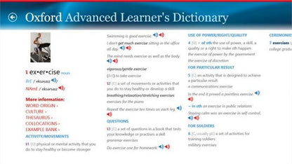 Oxford Advanced Learner's Dictionary 8th Edition with iWriter