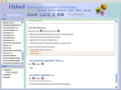 Oxford Advanced Learner's Dictionary 9th Edition MacOS