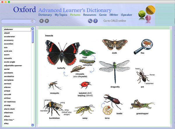 Oxford Advanced Learner's Dictionary 9th Edition MacOS