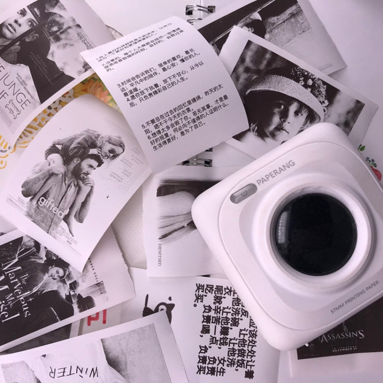 10 ชิ้นเครื่องพิมพ์ฉลากความร้อนกระดาษสติ๊กเกอร์สำหรับ PAPERANG P1/ P2 / A6 ขนาด: 57 x 30 มม.