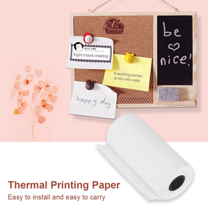 10 ม้วน 57 x 25 มม. กระดาษลงทะเบียนใบเสร็จกระดาษความร้อนพิมพ์ฉลาก