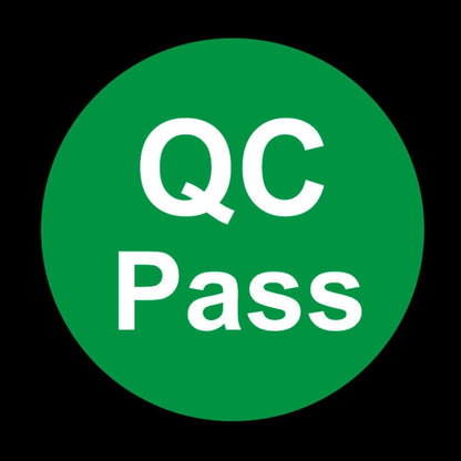 สติ๊กเกอร์ QC Pass ทรงกลม 1,000 ชิ้น ฉลาก QC Pass