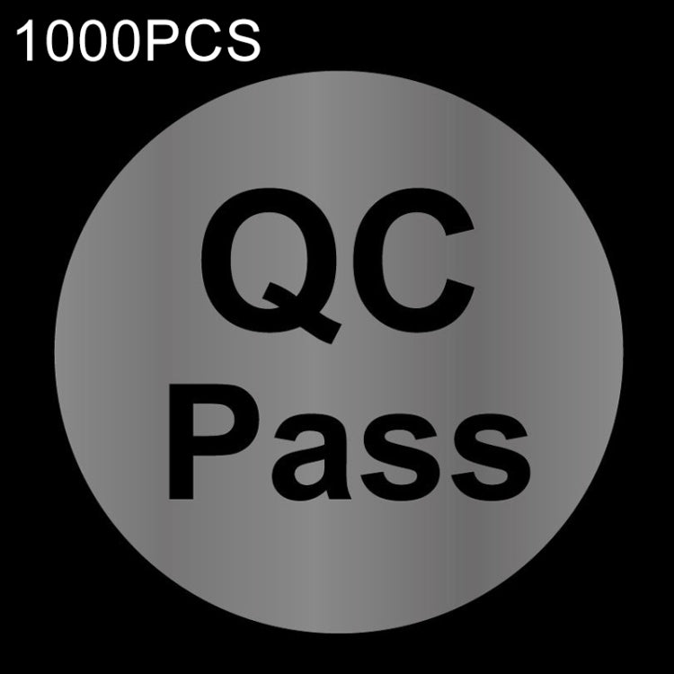 สติ๊กเกอร์ QC Pass ทรงกลม 1,000 ชิ้น ฉลาก QC Pass