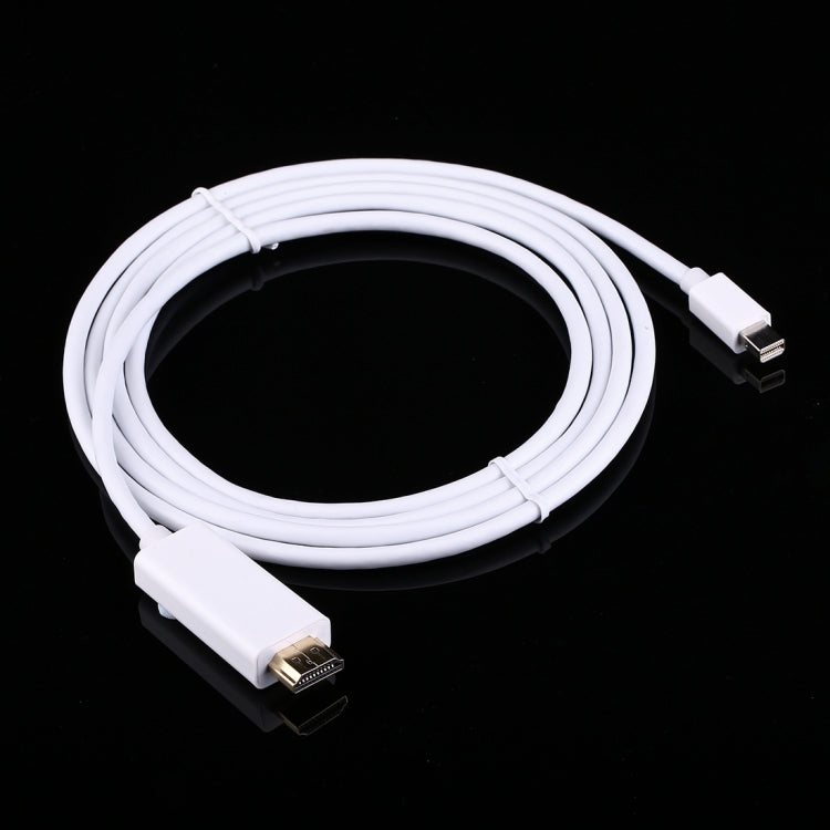 สายเคเบิลอะแดปเตอร์ Mini DisplayPort Male to HDMI Male ขนาด 1.8 ม, 1.8m