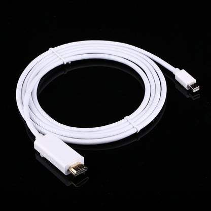 สายเคเบิลอะแดปเตอร์ Mini DisplayPort Male to HDMI Male ขนาด 1.8 ม, 1.8m