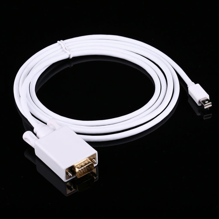 สายเคเบิลอะแดปเตอร์ Mini DisplayPort Male to VGA Male ขนาด 1.8 ม