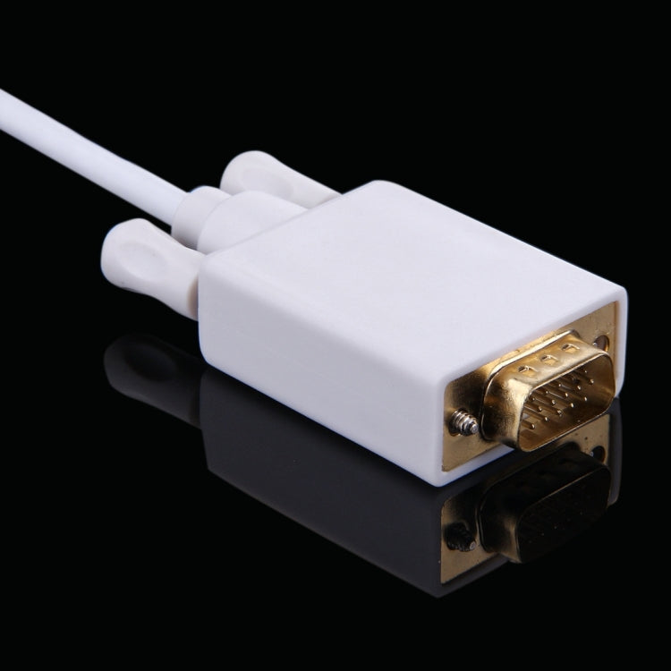 สายเคเบิลอะแดปเตอร์ Mini DisplayPort Male to VGA Male ขนาด 1.8 ม
