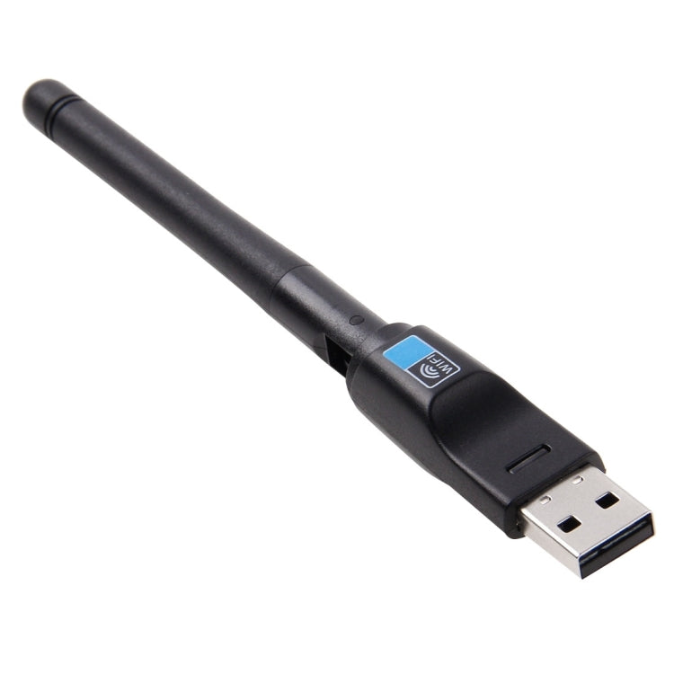 2 in 1 Bluetooth 4.0 + 150Mbps 2.4GHz USB WiFi อะแดปเตอร์ไร้สายพร้อมเสาอากาศภายนอก 2D1