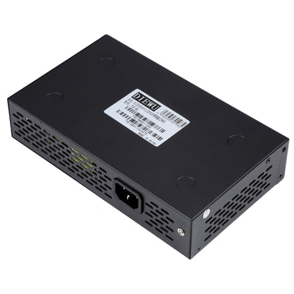 8 พอร์ต 10/100Mbps POE Switch IEEE802.3af Power Over Ethernet เครือข่ายสำหรับกล้อง IP โทรศัพท์ VoIP AP อุปกรณ์, 8 Ports Black
