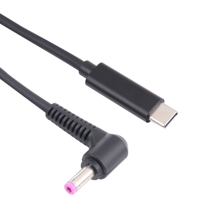 สายเคเบิลอะแดปเตอร์ชายถึง USB-C / Type-C ขนาด 4.8 x 1.7 มม. ความยาวสายเคเบิล: 1.8 ม.