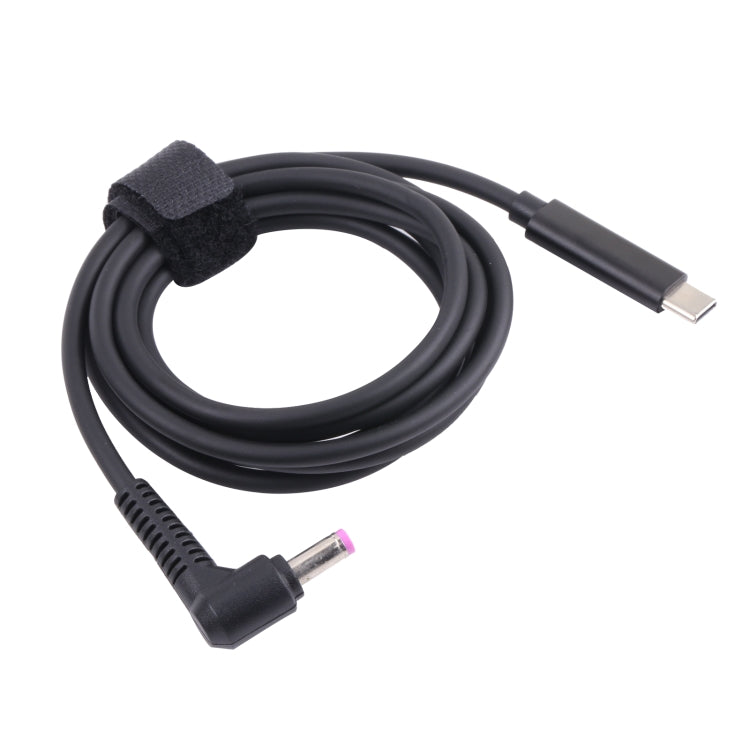 สายเคเบิลอะแดปเตอร์ชายถึง USB-C / Type-C ขนาด 4.8 x 1.7 มม. ความยาวสายเคเบิล: 1.8 ม.