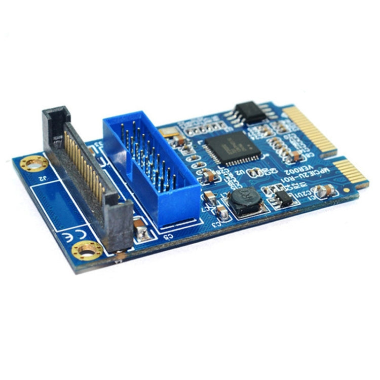 MINI PCI-E เป็น USB 3.0 ด้านหน้า 19 พินการ์ดขยายเดสก์ท็อปพีซี, 19 Pin Power