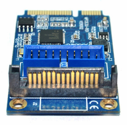 MINI PCI-E เป็น USB 3.0 ด้านหน้า 19 พินการ์ดขยายเดสก์ท็อปพีซี, 19 Pin Power