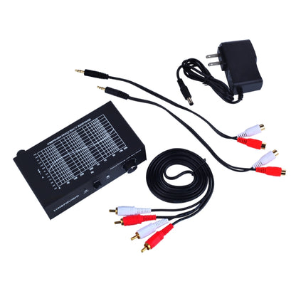 B855 LINEPAUDIO เครื่องขยายสัญญาณ Prephonograph สำหรับโทรศัพท์พร้อมอินพุตเสริมและการควบคุมระดับเสียง