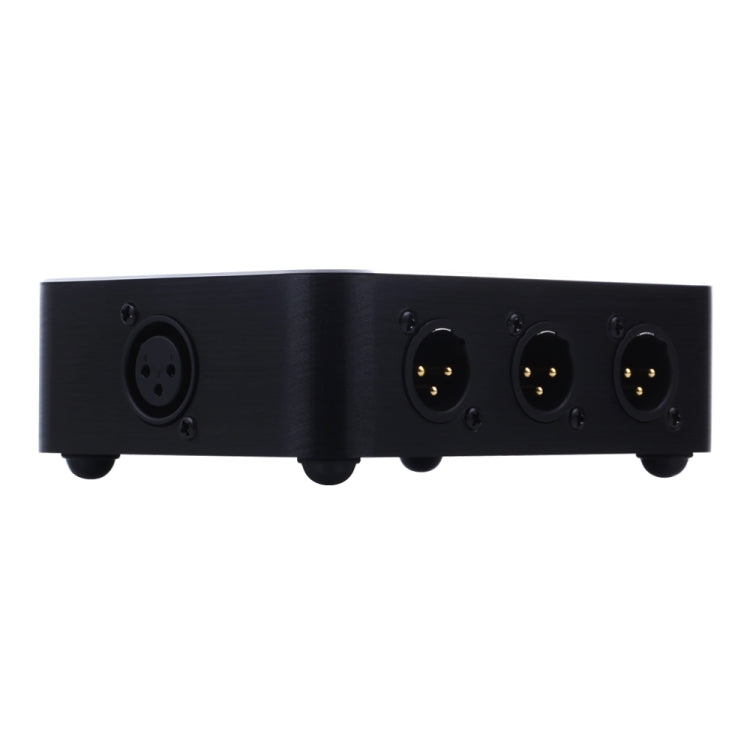 B866 1 XLR แยกจำหน่ายขนานแนวนอน, 1 อินพุตและ 6 เอาต์พุต
