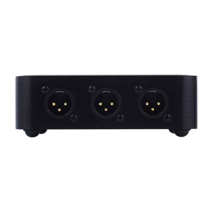 B866 1 XLR แยกจำหน่ายขนานแนวนอน, 1 อินพุตและ 6 เอาต์พุต
