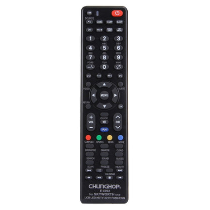 CHUNGHOP E-S902 รีโมทคอนโทรลสากลสำหรับ SKYWORTH LED TV / LCD TV / HDTV / 3DTV, for SKYWORTH TV