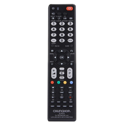 CHUNGHOP E-H918 รีโมทคอนโทรลสากลสำหรับ HITACHI LED TV / LCD TV / HDTV / 3DTV, for HITACHI TV