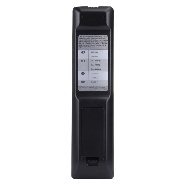 CHUNGHOP E-H918 รีโมทคอนโทรลสากลสำหรับ HITACHI LED TV / LCD TV / HDTV / 3DTV, for HITACHI TV