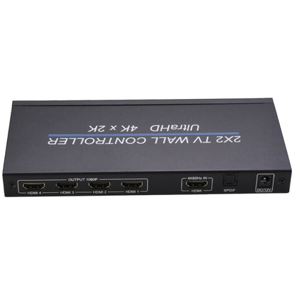BT14 Ultra HD 4K x 2K 2X2 HDMI TV Wall Controller โปรเซสเซอร์ประกบหลายหน้าจอ, Ultra HD 4K x 2K