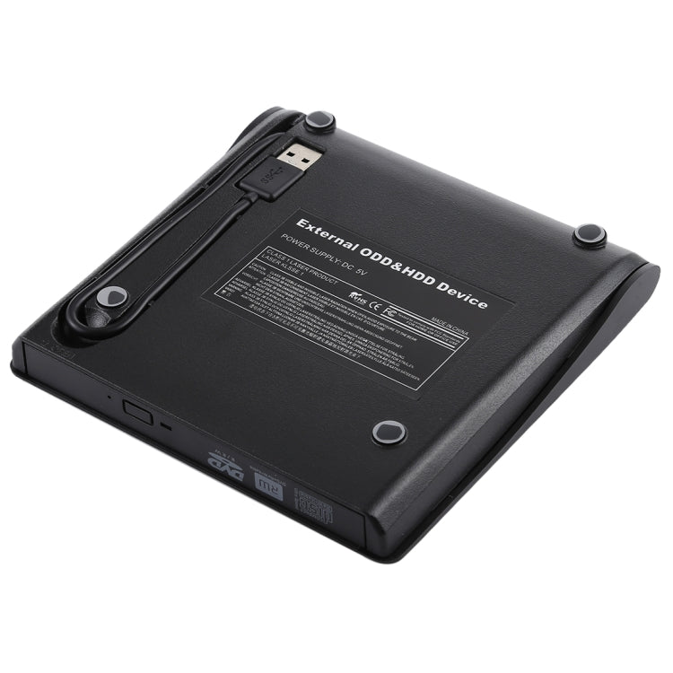 พื้นผิวขัดเงา USB 3.0 POP-UP โทรศัพท์มือถือภายนอก DVD-Rw DVD / CD ไดรฟ์ที่เขียนซ้ำได้ อุปกรณ์ ODD และ HDD ภายนอก, Brushed Texture DVD(B)