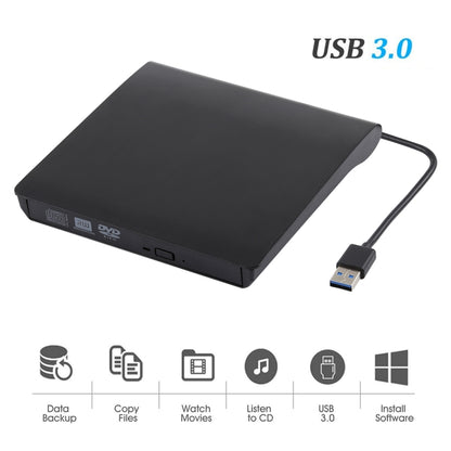 พื้นผิวขัดเงา USB 3.0 POP-UP โทรศัพท์มือถือภายนอก DVD-Rw DVD / CD ไดรฟ์ที่เขียนซ้ำได้ อุปกรณ์ ODD และ HDD ภายนอก, Brushed Texture DVD(B)