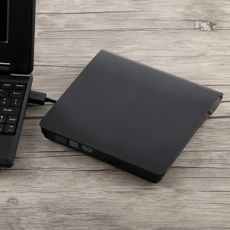 พื้นผิวขัดเงา USB 3.0 POP-UP โทรศัพท์มือถือภายนอก DVD-Rw DVD / CD ไดรฟ์ที่เขียนซ้ำได้ อุปกรณ์ ODD และ HDD ภายนอก, Brushed Texture DVD(B)