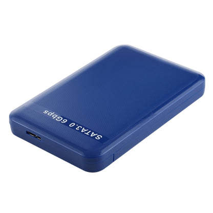 กล่องใส่ HDD ขนาด 2.5 นิ้ว 6Gbps SATA 3.0 ถึง USB 3.0 ฮาร์ดดิสก์ไดรฟ์กล่องกรณีภายนอก, Blue