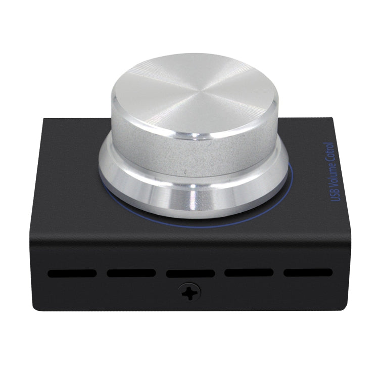 OT-U001 ปุ่มควบคุมระดับเสียง USB ลำโพงคอมพิวเตอร์พีซีปุ่มควบคุมระดับเสียงรองรับ Win 10 / 8 / 7 / Vista / XP และ Mac, OT-U001 (Black)