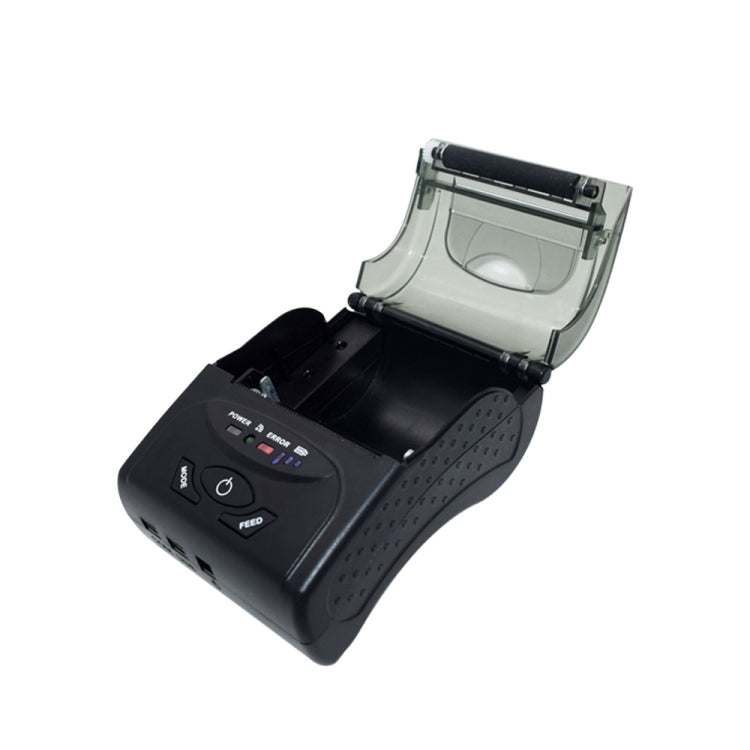 POS-5807 เครื่องพิมพ์ตั๋วบลูทูธความร้อนพอร์ต USB แบบพกพาขนาด 58 มม. ขนาดกระดาษความร้อนที่รองรับสูงสุด: 57x50 มม.