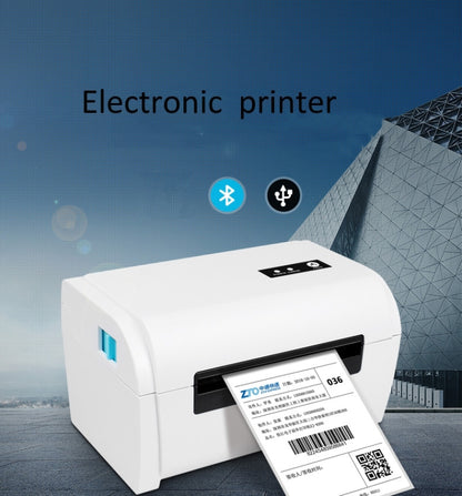ZJ-9200 เครื่องพิมพ์ตั๋วบลูทูธความร้อนพอร์ต USB แบบพกพาพร้อมตัวยึด, USB + Bluetooth