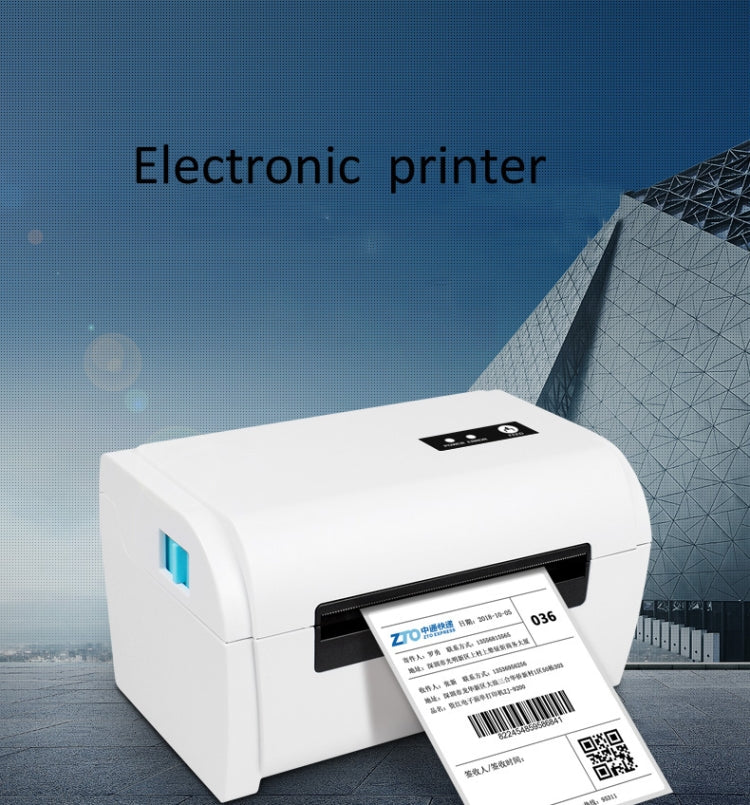 ZJ-9200 เครื่องพิมพ์ตั๋วความร้อนพอร์ต USB แบบพกพาพร้อมตัวยึด, USB