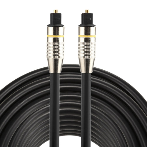 25 ม. OD6.0 มม. หัวโลหะชุบนิกเกิล Toslink สายสัญญาณเสียงดิจิตอลชายกับชาย, Length: 25m