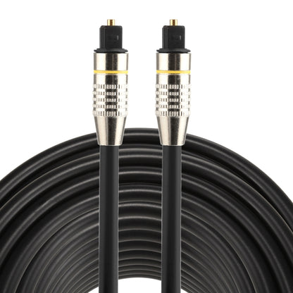 30 ม. OD6.0 มม. หัวโลหะชุบนิกเกิล Toslink สายสัญญาณเสียงดิจิตอลชายกับชาย, Length: 30m