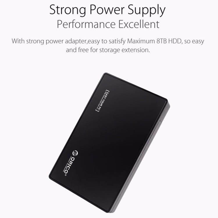 ORICO 3588US3 USB 3.0 Type-B 2.5 / 3.5 นิ้วSSD / SATA HDDกล่องเก็บฮาร์ดดิสก์สำหรับแล็ปท็อปคอมพิวเตอร์เดสก์ท็อปPC, USB Type-B