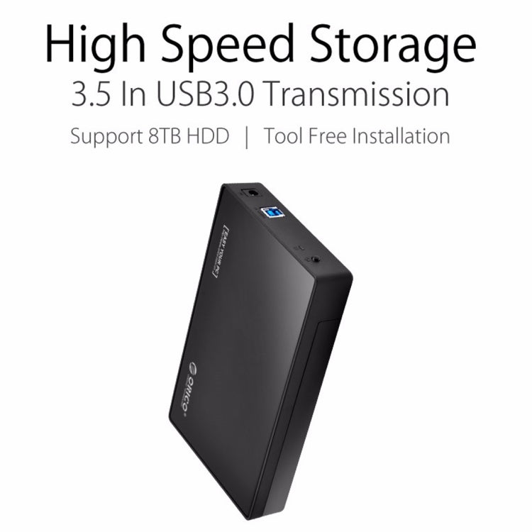 ORICO 3588US3 USB 3.0 Type-B 2.5 / 3.5 นิ้วSSD / SATA HDDกล่องเก็บฮาร์ดดิสก์สำหรับแล็ปท็อปคอมพิวเตอร์เดสก์ท็อปPC, USB Type-B