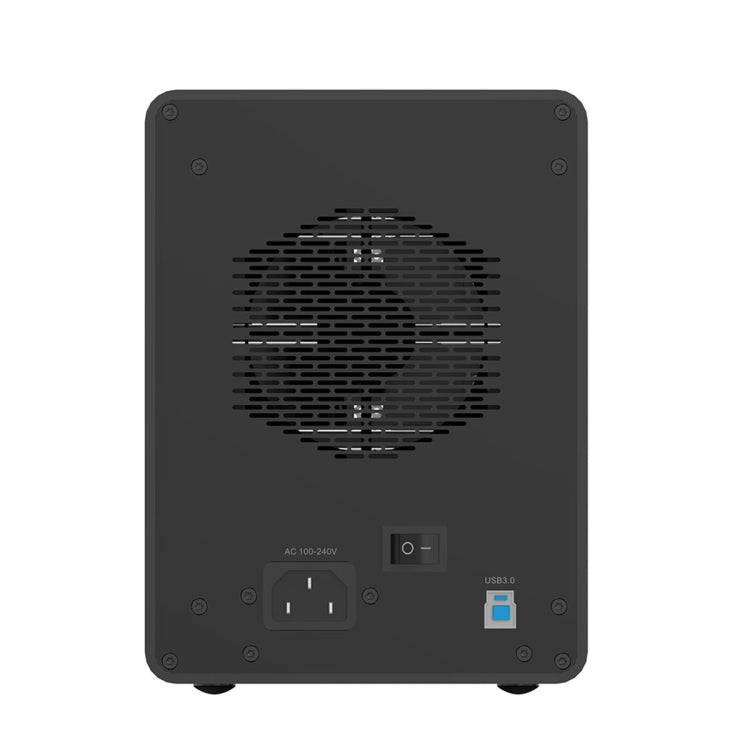 ORICO 9558U3 5-Bay USB 3.0 Type-Bอลูมิเนียม 3.5 นิ้วSSD / SATA HDD Enclosureเก็บฮาร์ดดิสก์กล่องสำหรับแล็ปท็อปคอมพิวเตอร์เดสก์ท็อปPC, SSD / SATA (Black)