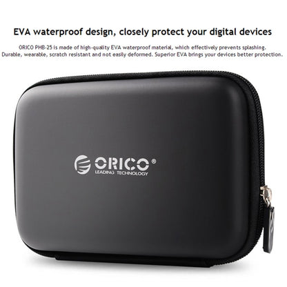 ORICO PHB-25 2.5 นิ้ว SATA HDD เคส ฮาร์ดไดรฟ์ดิสก์ป้องกันกล่องฝาครอบ