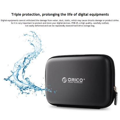 ORICO PHB-25 2.5 นิ้ว SATA HDD เคส ฮาร์ดไดรฟ์ดิสก์ป้องกันกล่องฝาครอบ