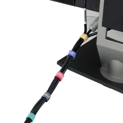 ORICO CBT-5S 5 in 1 สีสายสัมพันธ์แบบตะขอและห่วงแบบใช้ซ้ำได้และแบบแบ่งได้สำหรับสายเคเบิลข้อมูล / สายไฟความยาว: 1 ม.