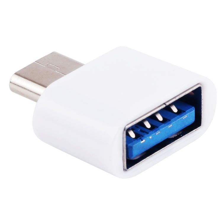 พลาสติก USB-C / Type-C ชายกับ USB 2.0 หญิง OTG อะแดปเตอร์ชาร์จการส่งข้อมูล