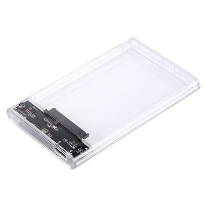ORICO 2139U3-CR USB3.0 โปร่งใสฮาร์ดดิสก์ภายนอกกล่องสำหรับ 9.5 มม.2.5 นิ้ว SATA HDD/SSD, USB 3.0 (2.5 inch)