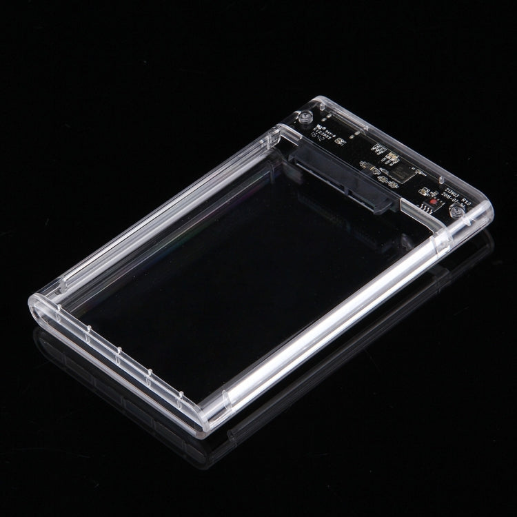 ORICO 2139U3-CR USB3.0 โปร่งใสฮาร์ดดิสก์ภายนอกกล่องสำหรับ 9.5 มม.2.5 นิ้ว SATA HDD/SSD, USB 3.0 (2.5 inch)